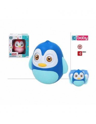 FIGURA TENTETIESO PINGUINO ROSA O AZUL MODELOS SURTIDOS
