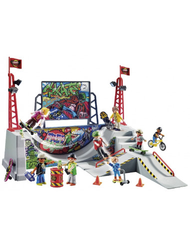 PLAYMOBIL PISTA SKATE
