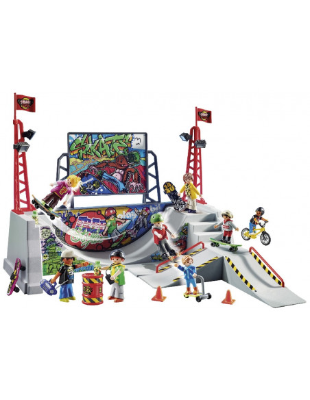 PLAYMOBIL PISTA SKATE