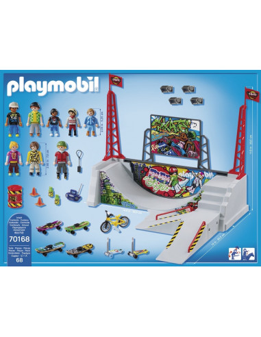 PLAYMOBIL PISTA SKATE