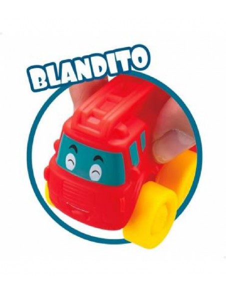 PACK 4 COCHES BLANDITOS INFANTILES SURTIDOS