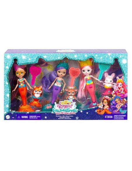 ENCHANTIMALS PACK 3 SIRENAS
