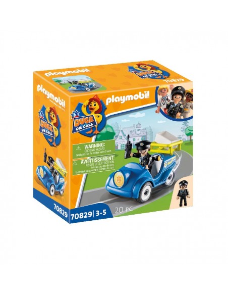PLAYMOBIL MINI-COCHE POLICIA DUCK ON CALL