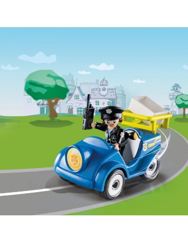 PLAYMOBIL MINI-COCHE POLICIA DUCK ON CALL