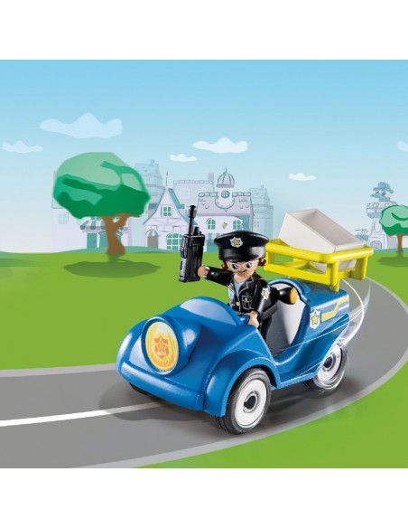 PLAYMOBIL MINI-COCHE POLICIA DUCK ON CALL