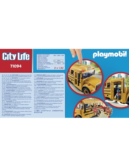 PLAYMOBIL AUTOBUS ESCOLAR