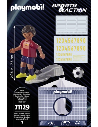 PLAYMOBIL FUTBOLISTA ESPAÑA
