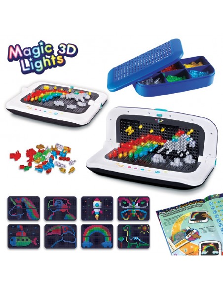 PIZERRA MAGICA LUCES 3D