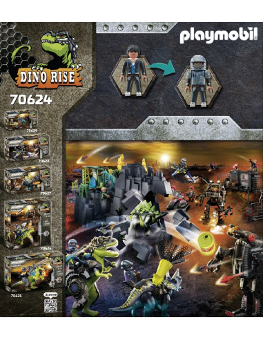 PLAYMOBIL T-REX BATALLA