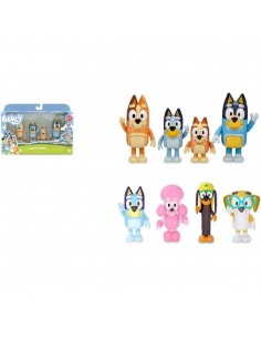 BLUEY PACK 4 FIGURAS