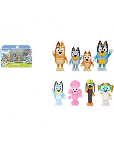 BLUEY PACK 4 FIGURAS