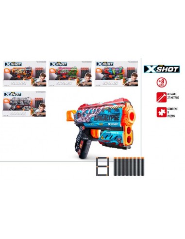 PISTOLA FLUX + 8 DARDOS