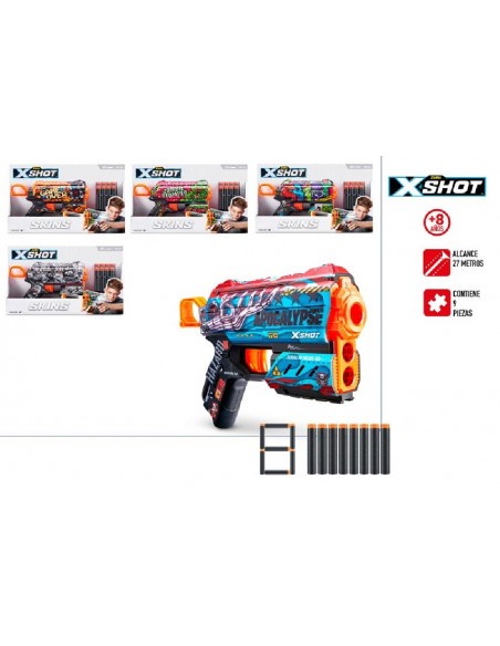 PISTOLA FLUX + 8 DARDOS