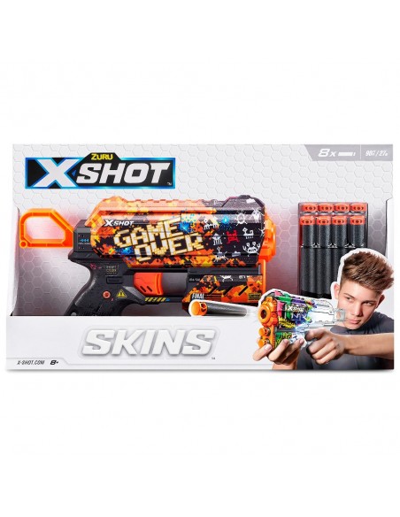 PISTOLA FLUX + 8 DARDOS