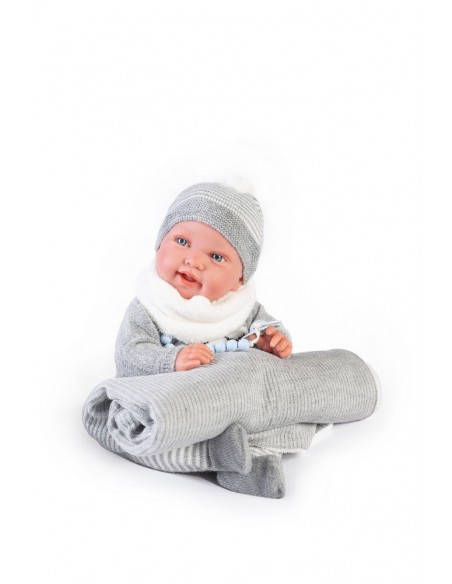 REBORN PIPO CON TOQUILLA