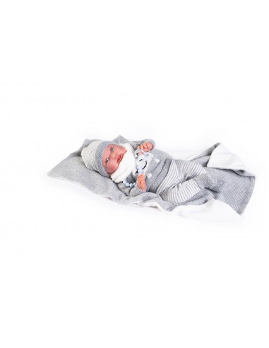 REBORN PIPO CON TOQUILLA