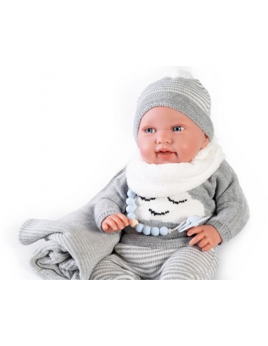 REBORN PIPO CON TOQUILLA