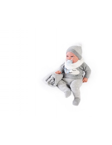 REBORN PIPO CON TOQUILLA