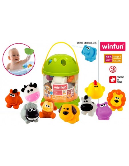 SET 10 ANIMALES PVC