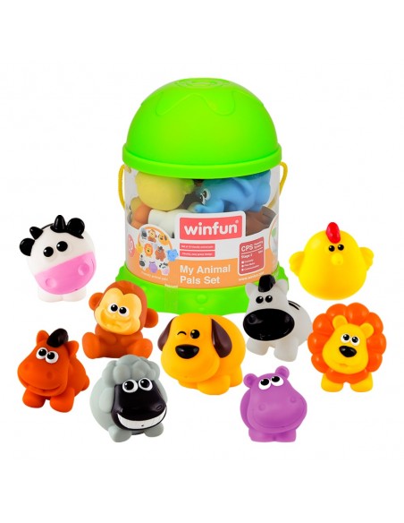 SET 10 ANIMALES PVC