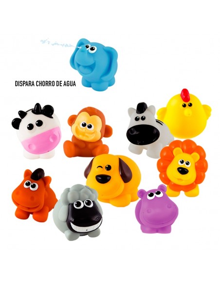 SET 10 ANIMALES PVC
