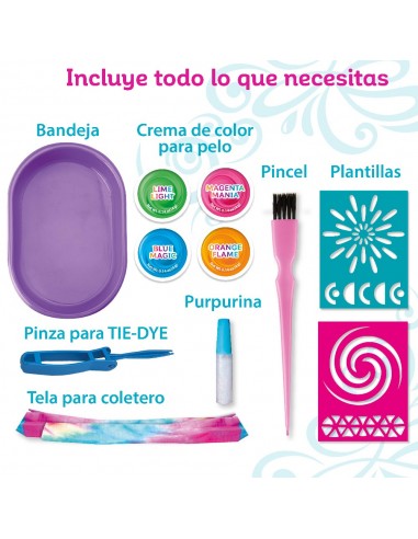 ESTUDIO DE PEINADOS EFECTO ARCO IRIS