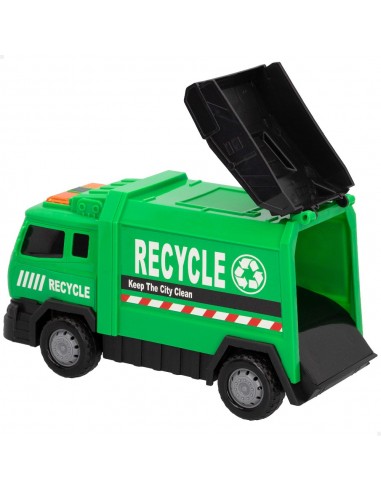 CAMION BASURA FRICCION CON  LUZ Y... CAMION BASURA FRICCION CON  LUZ Y...