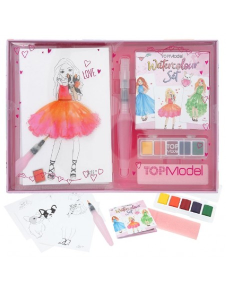 SET ACUARELAS  TOPMODEL