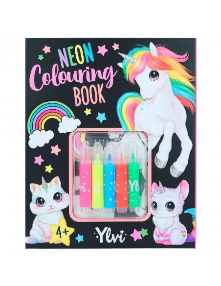 LIBRO COLOREAR NEON