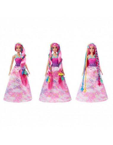 BARBIE PRINCESA TRENZAS MAGICAS