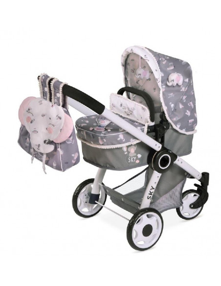 COCHE MUÑECA 3X1
