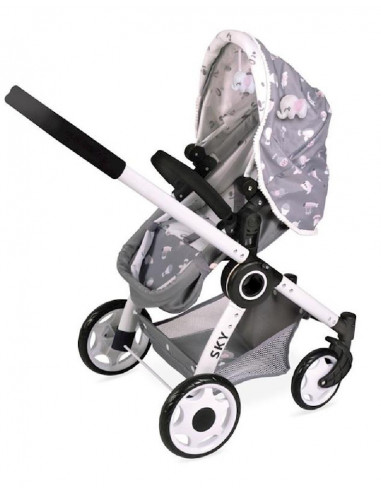 COCHE MUÑECA 3X1