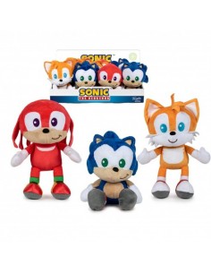PELUCHE SONIC 22-CMS. SURTIDOS