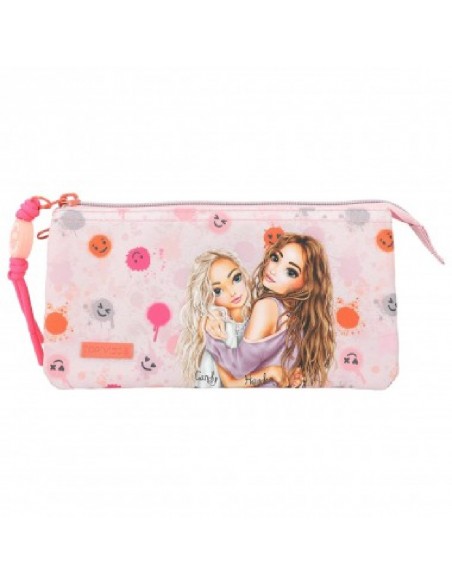 ESTUCHE 3 COMPARTIMENTOS HAPPY
