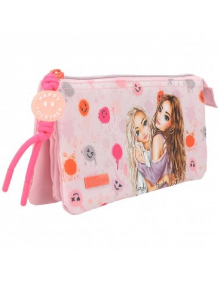 ESTUCHE 3 COMPARTIMENTOS HAPPY