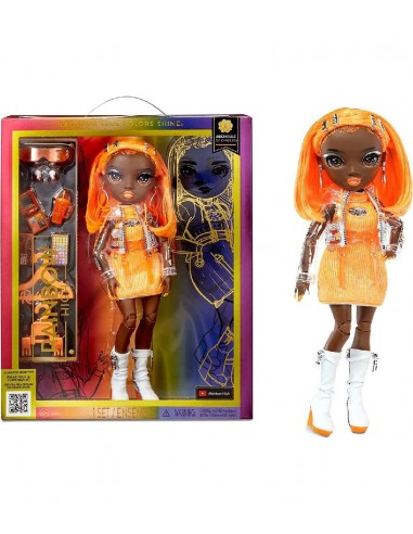 RAINBOW HIGH SERIE 5 MICHELLE  ORANGE