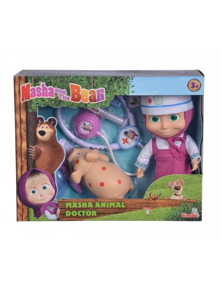 MUÑECA MASHA VETERINARIA 23-CMS.