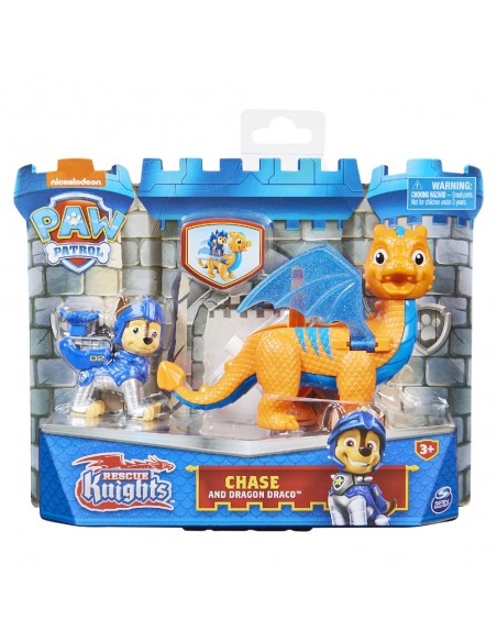 FIGURA CACHORROS CABALLEROS CHASE PAW PATROL
