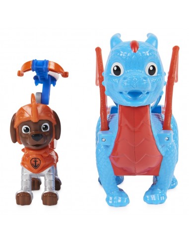 FIGURA PAW PATROL CACHORROS CABALLEROS ZUMA