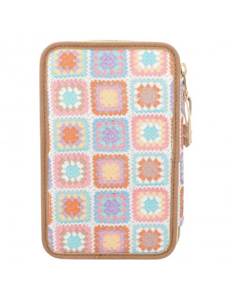 ESTUCHE TRIPLE TOPMODEL  HIPPIE HEART