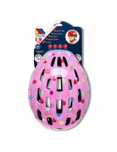 CASCO MOTO ROSA MOLTO