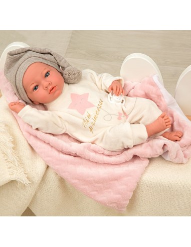 MUÑECO  ARIA 40-CM.C/PORTABEBE