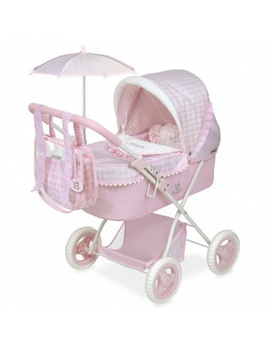 COCHE MUÑECA NIZA C/SOMBRILLA