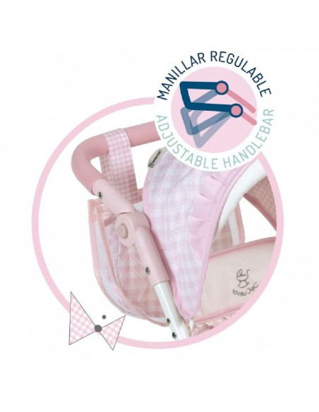 COCHE MUÑECA GEMELAR NIZA PLEGABLE