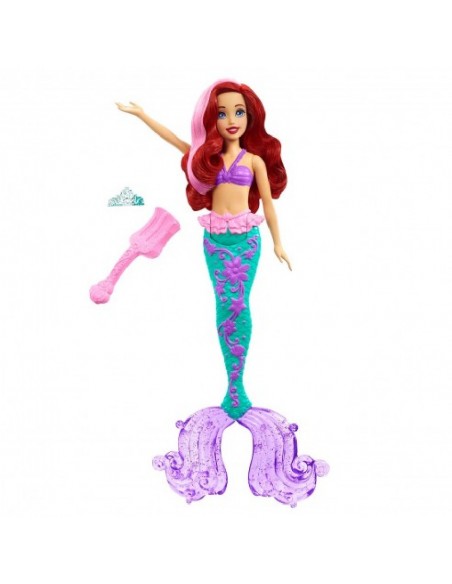 MUÑECA PRINCESA ARIEL CAMBIA DE COLOR