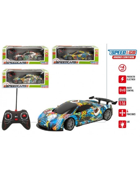 COCHE RADIO CONTROL GRAFFITI