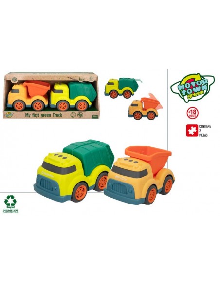 SET 2 CAMIONES MOTOR TOWN