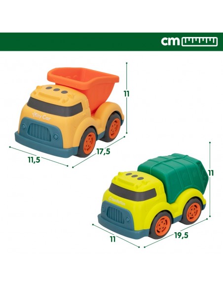 SET 2 CAMIONES MOTOR TOWN