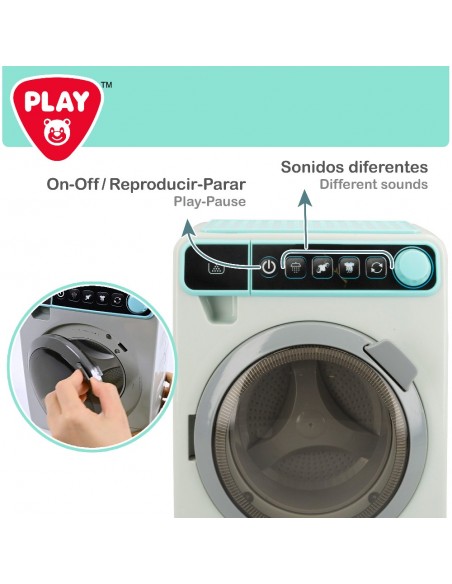 LAVADORA ELEC.LUZ Y SONIDO