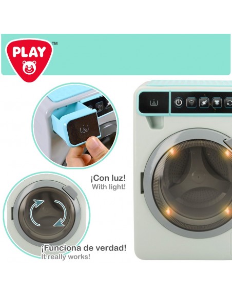 LAVADORA ELEC.LUZ Y SONIDO